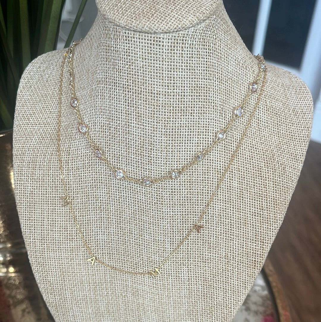 The Misty Necklace Fidèle by K Hill