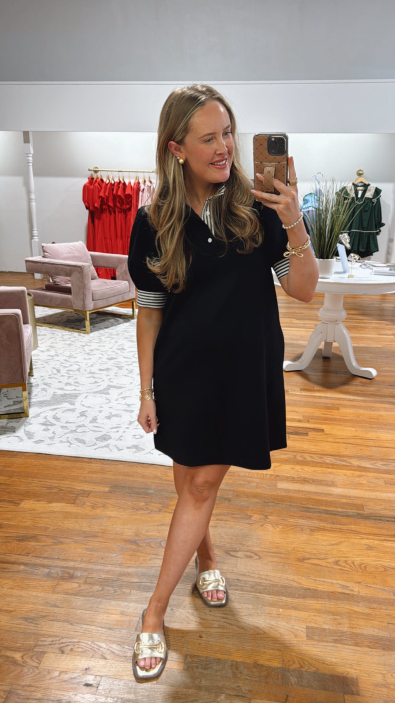 The Brunch Black Dress Fidle by K Hill The Brunch Black Dress Fidle by K Hill