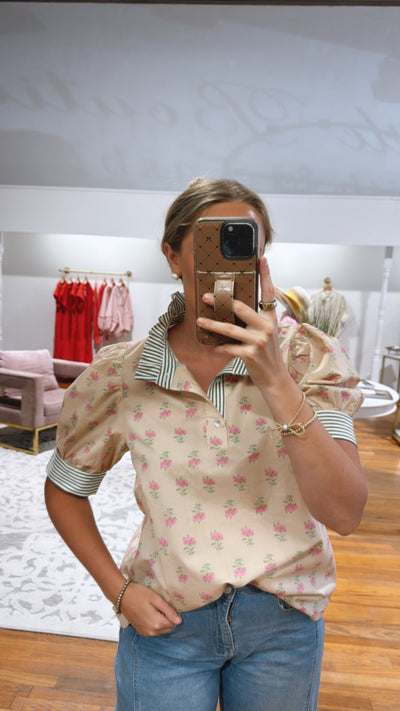 The Classic Ecru Blouse