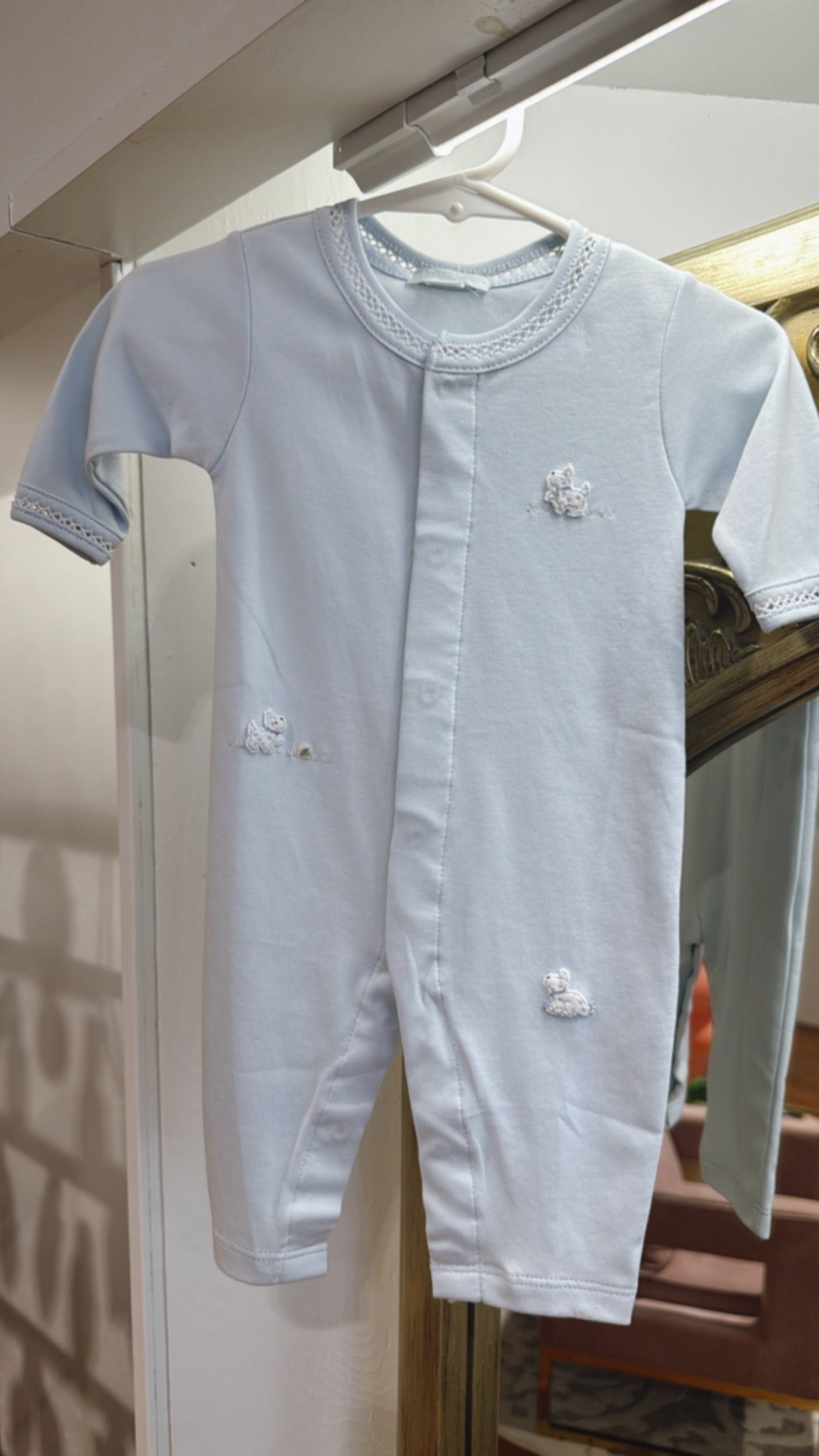 Playful Puppies Gown/Footie