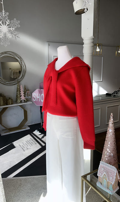 Holiday Red Sweater