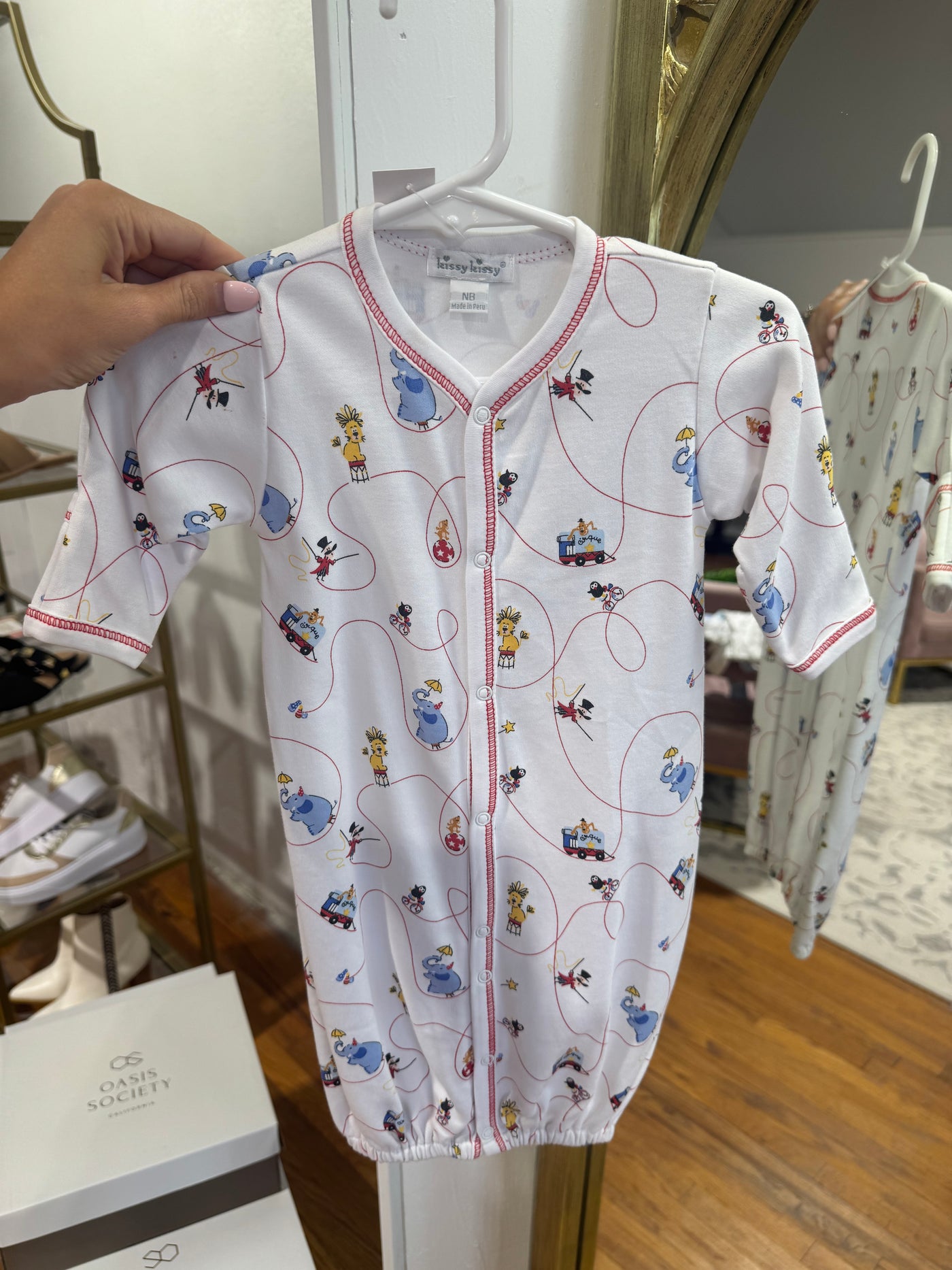 Circus Train Gown