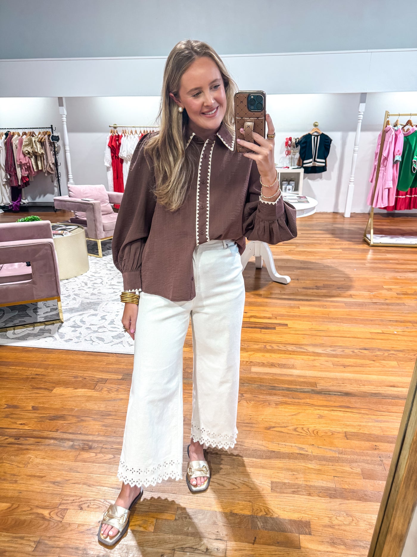 Fall Espresso Blouse