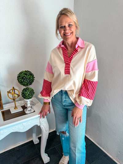 The Girly Pullover-Ecru