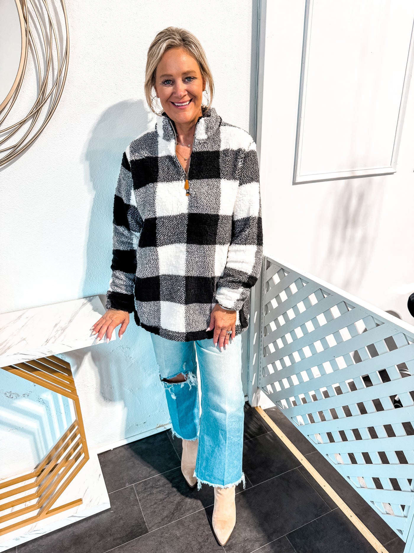Plaid Sherpa