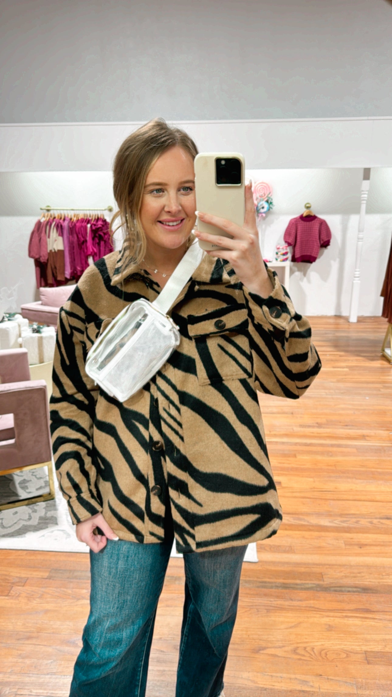 Clear Cross Body Bag