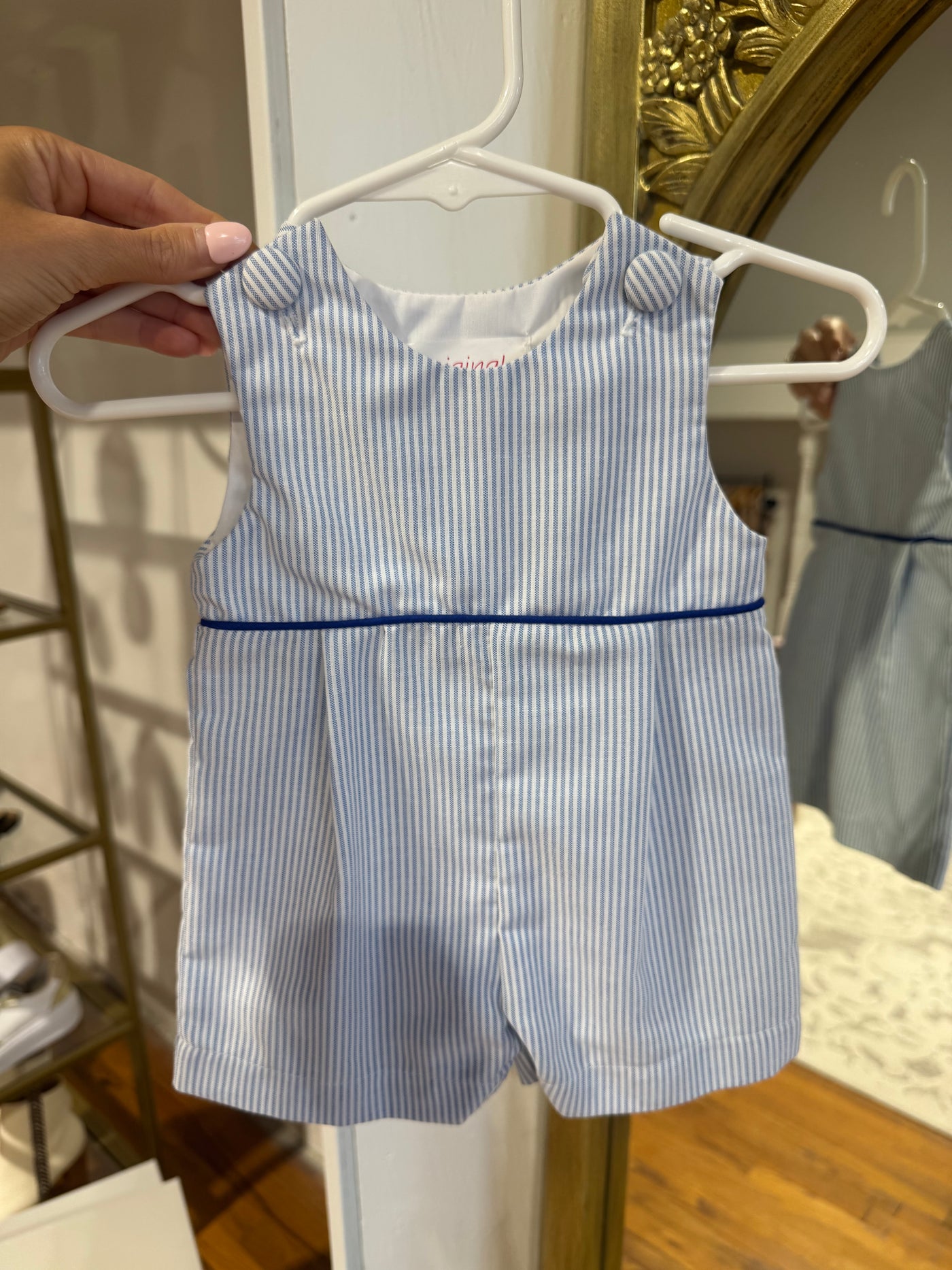 Sweet Kruz Striped Romper