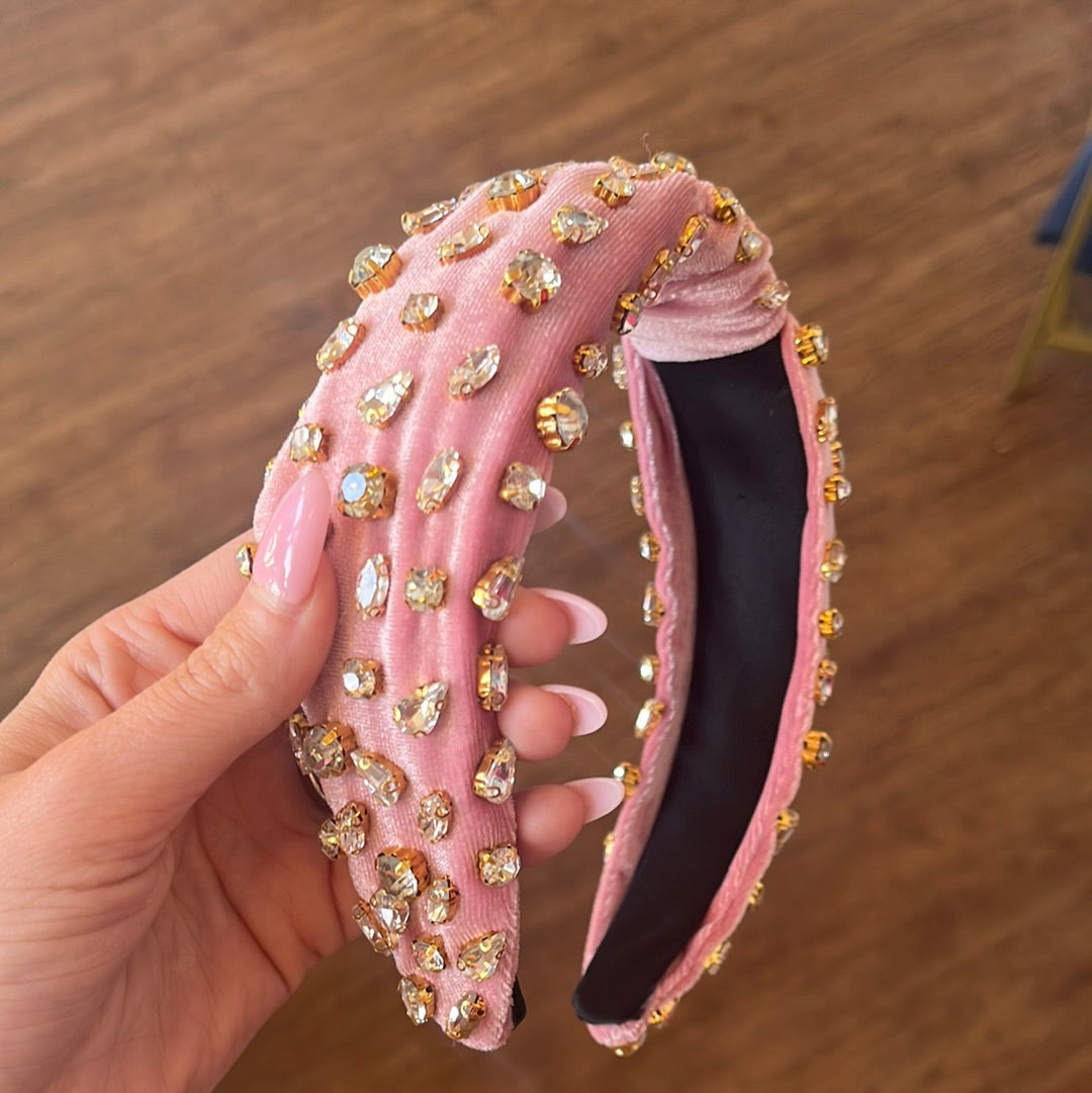 Kenzie Pink Jewl Headband