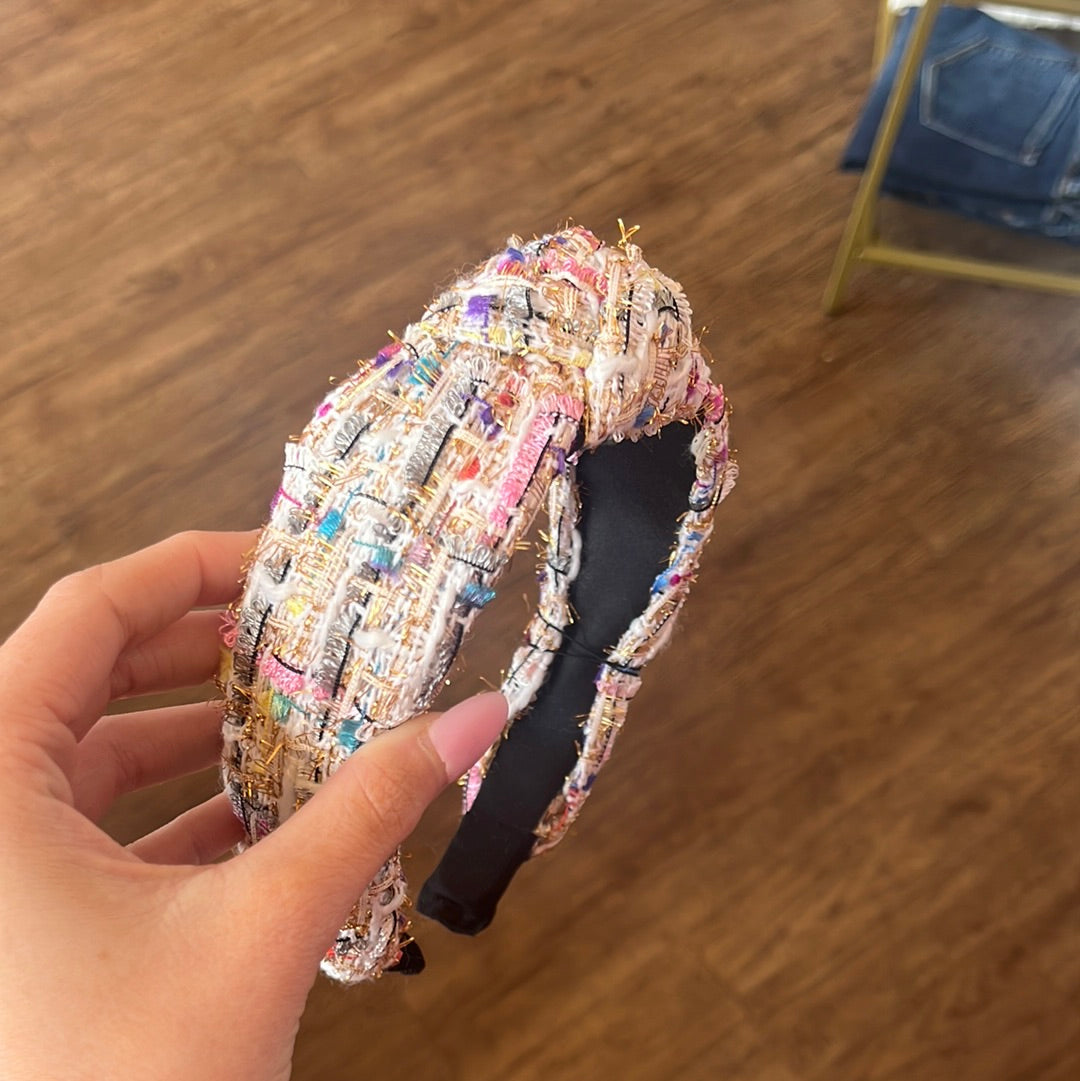 Lux Tweed Headband
