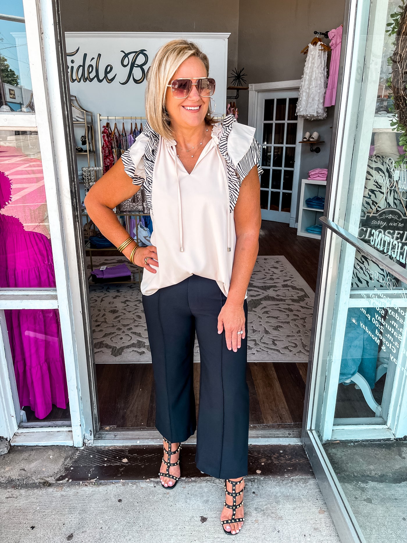 Always In Style Black Dress Pant
