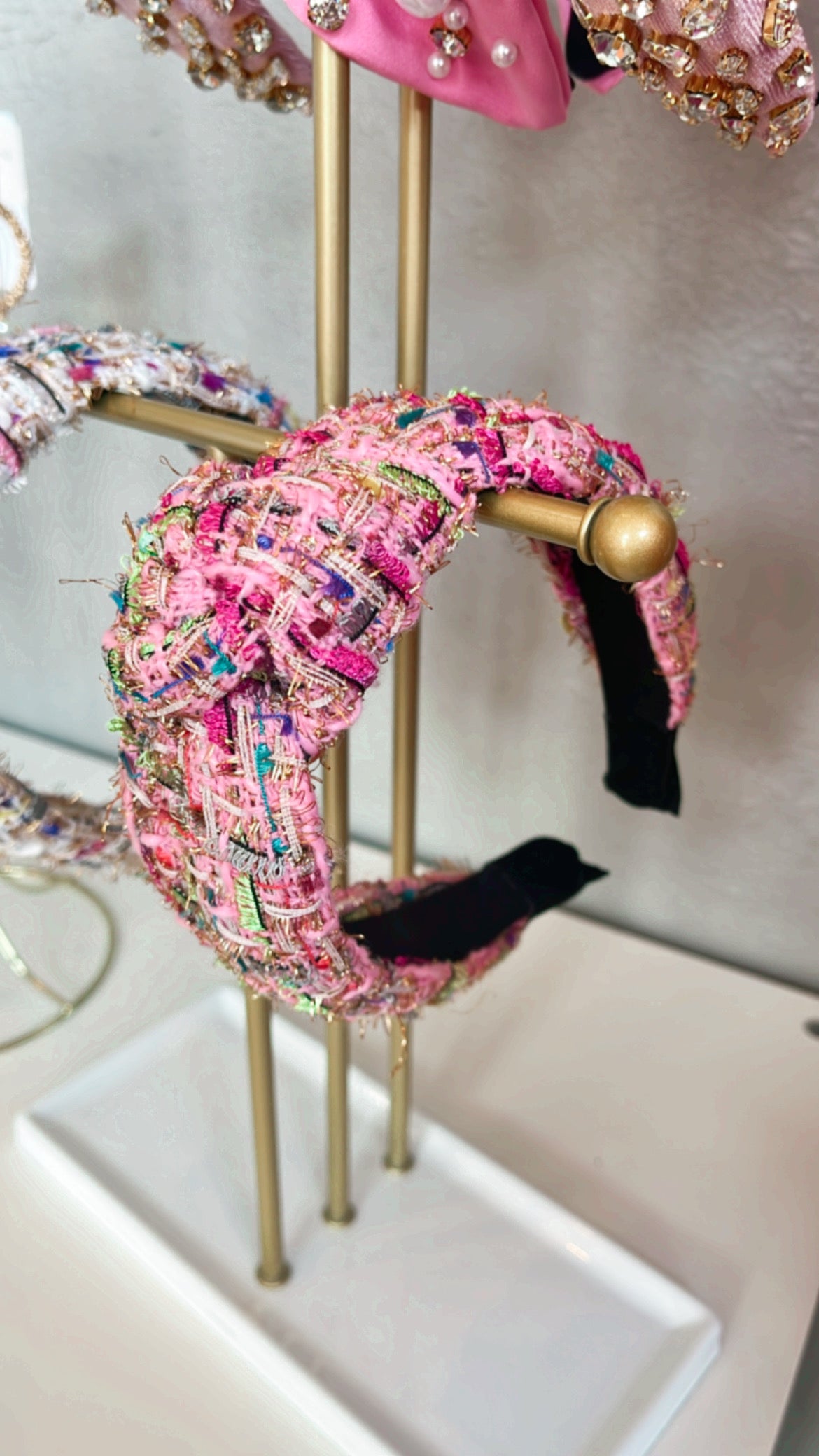 Lux Tweed Headband