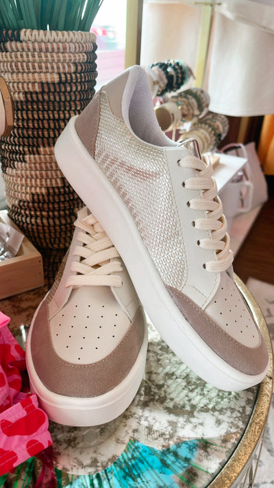 Kenzie Gold Sneakers