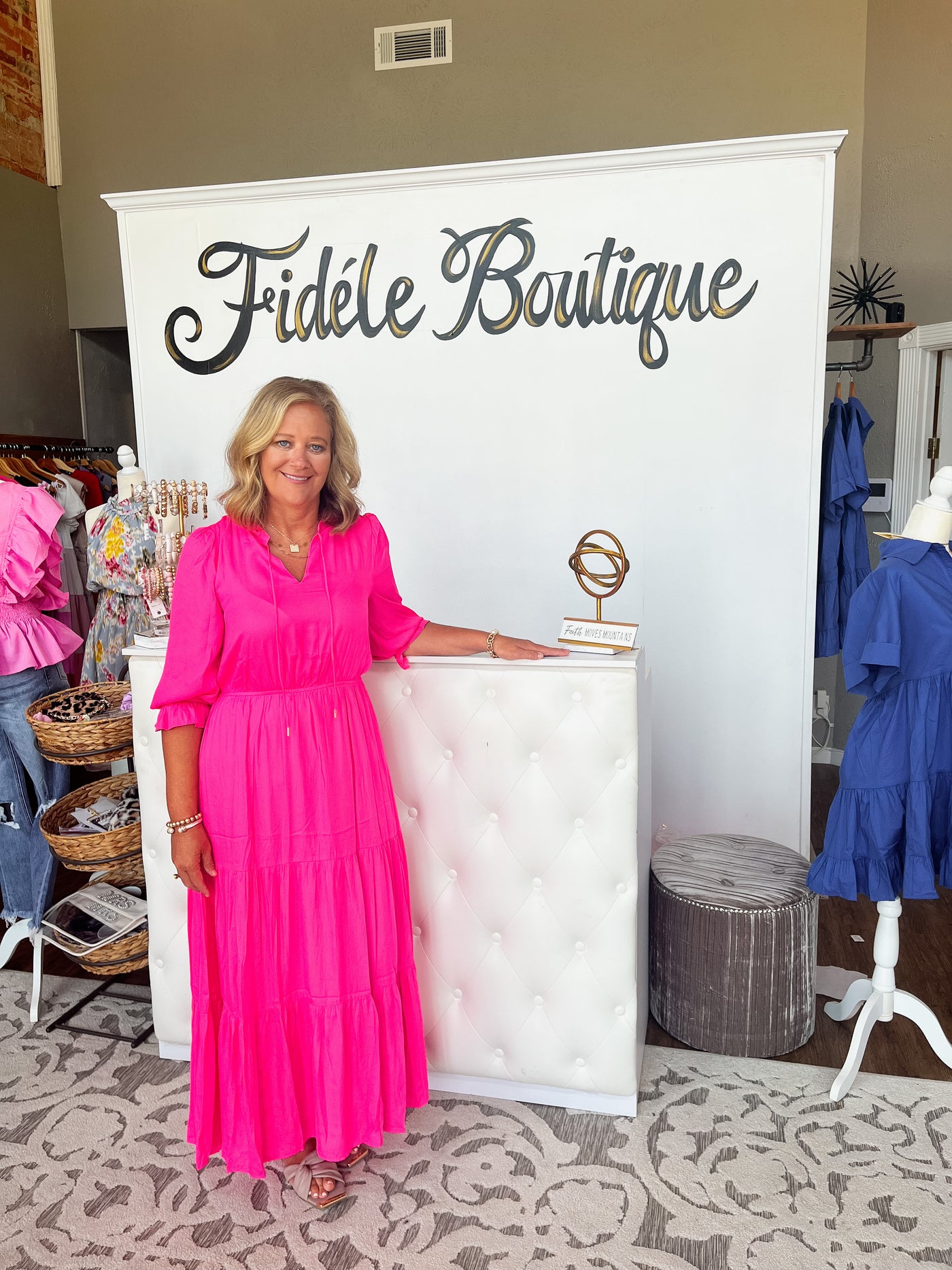 Teacher Approved Pink Maxi