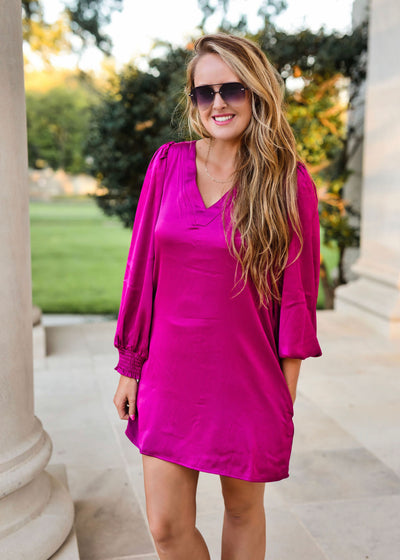 Kenzie Magenta Dress