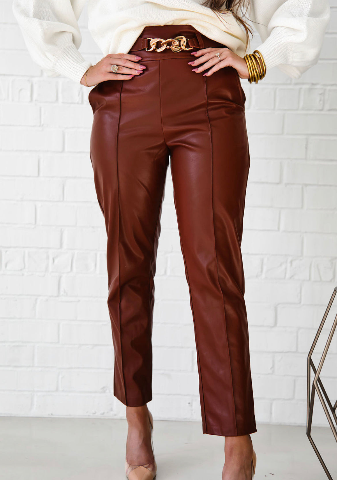 Date Night Leather Pants