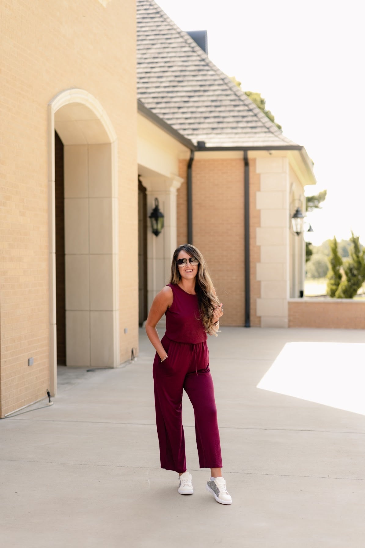 Must Have You Maroon Jumpsuit