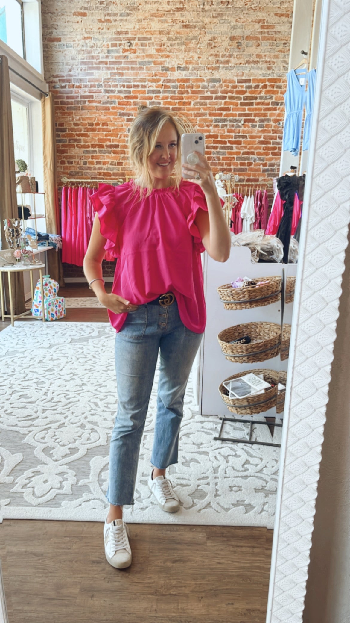 Bradie Kate Magenta Blouse