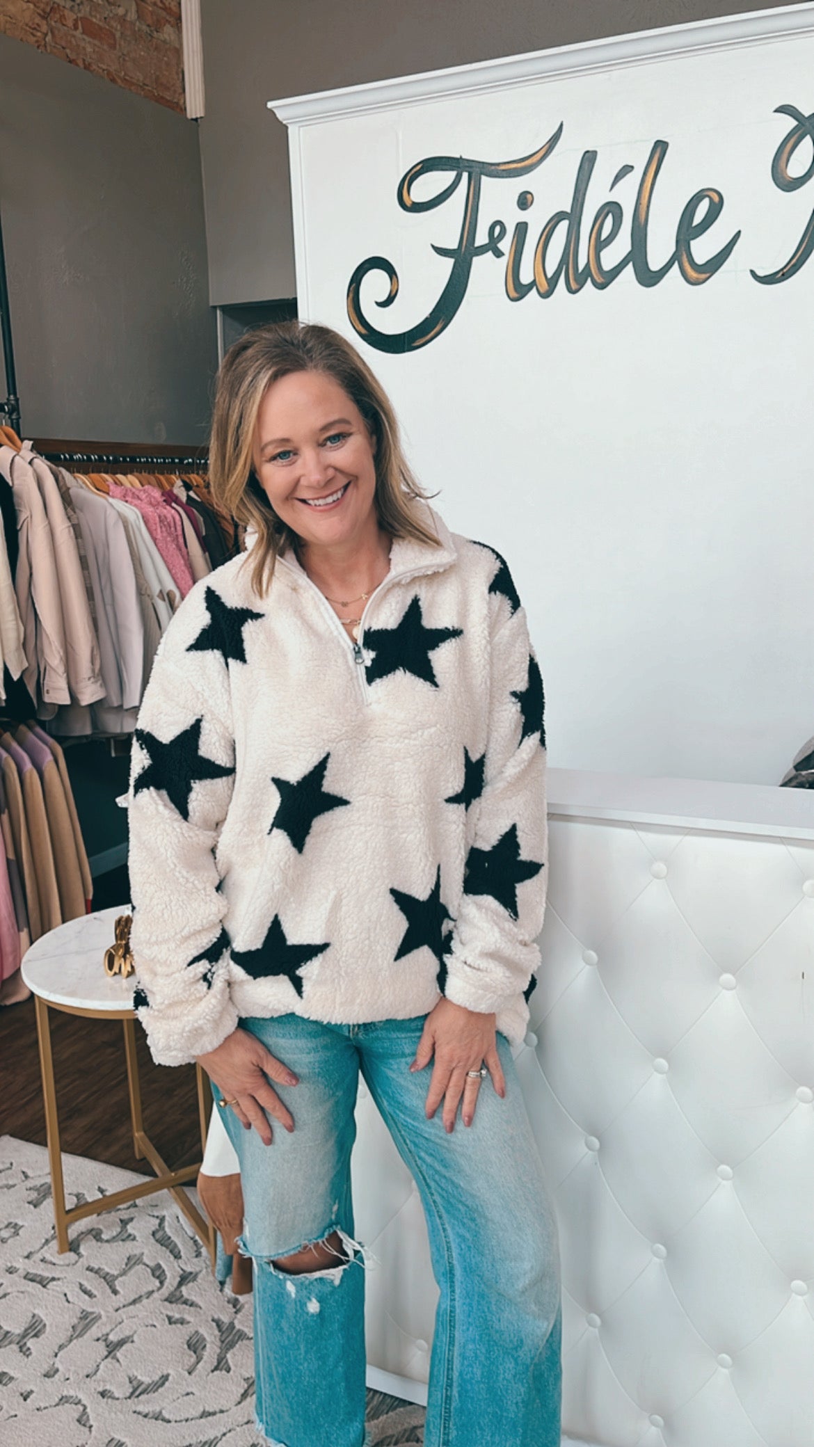 Bold Star Pullover
