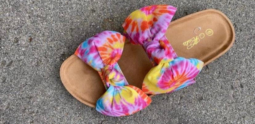 Tie Dye Broadwalk Sandals