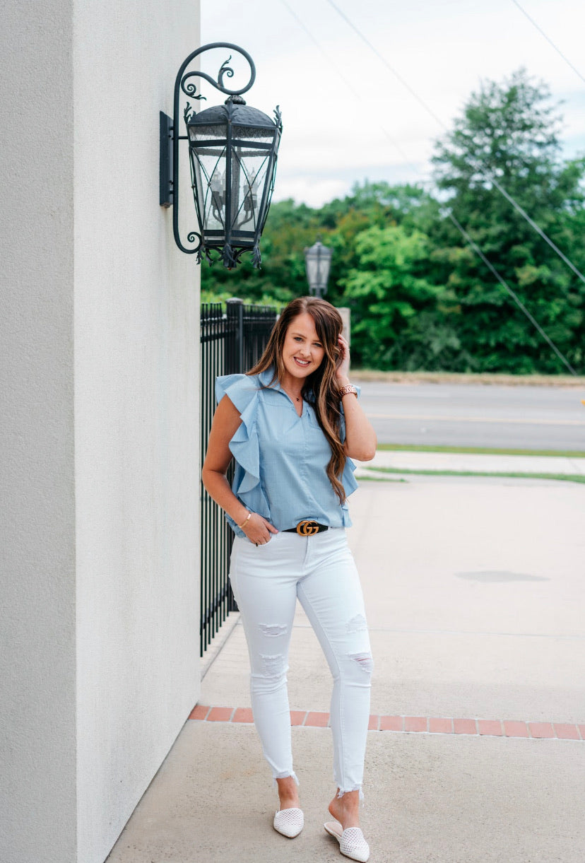 Spring OOTD Blouse - Fidèle by K Hill