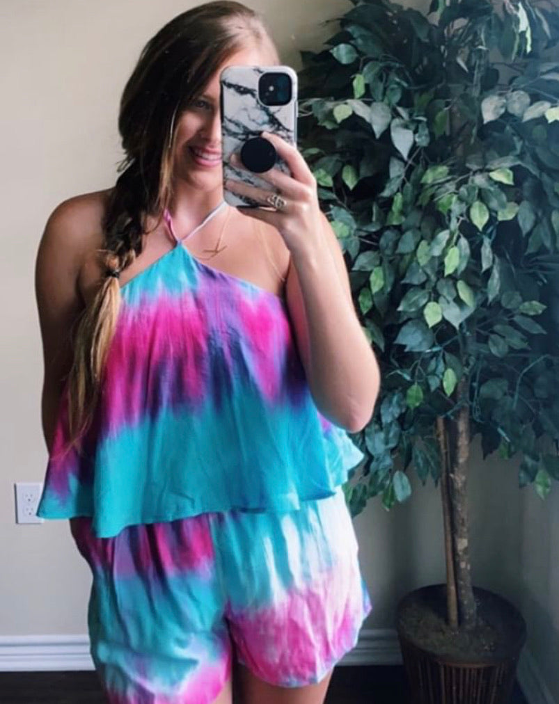 Tie Dye Romper