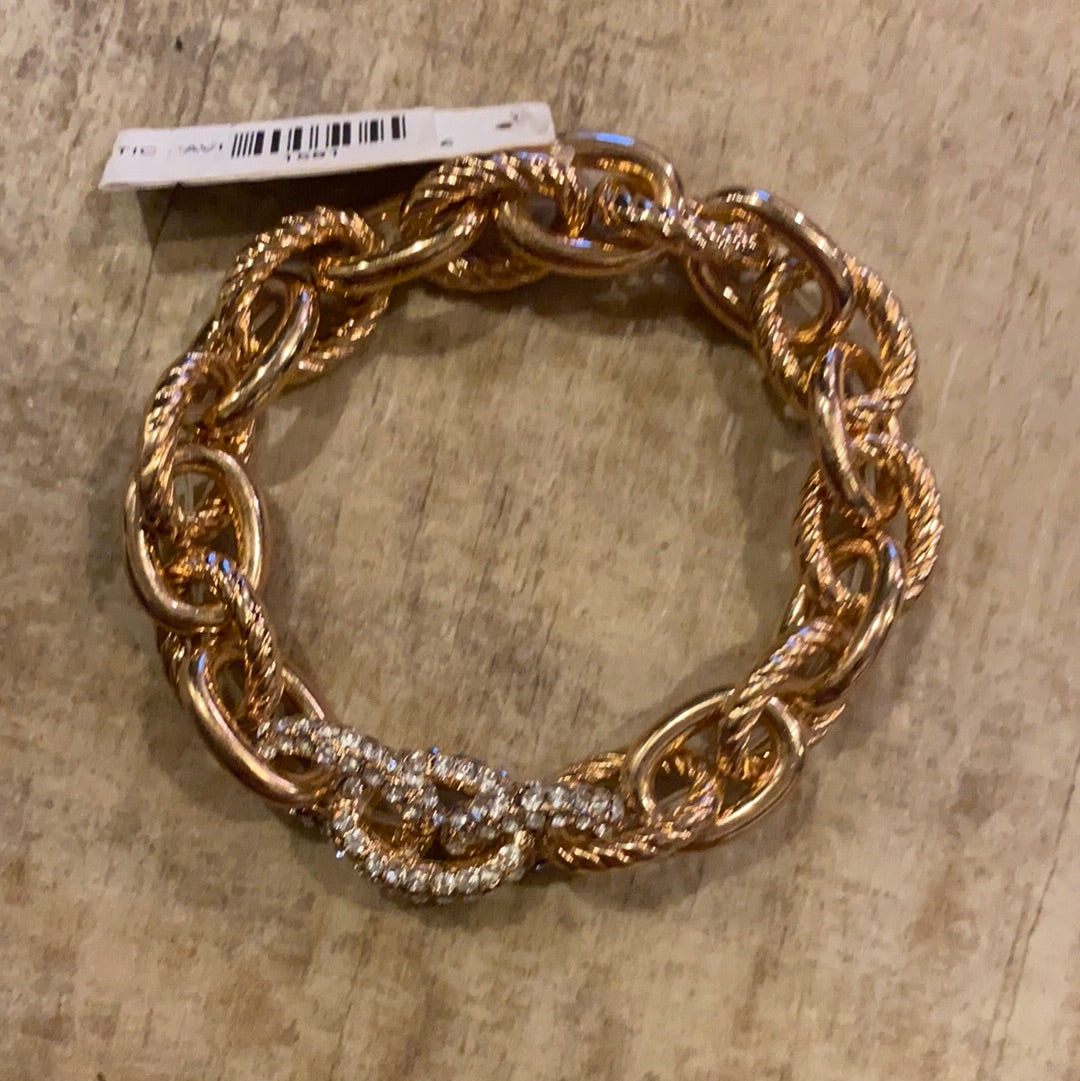 Stella Rhinestone Link Bracelet