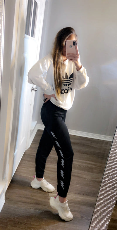 Lightning Bolt Joggers - Fidèle by K Hill