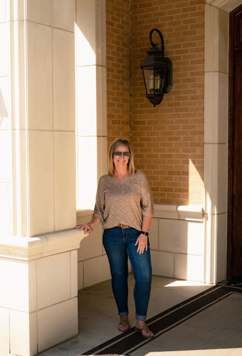 Mocha Light Weight Sweater
