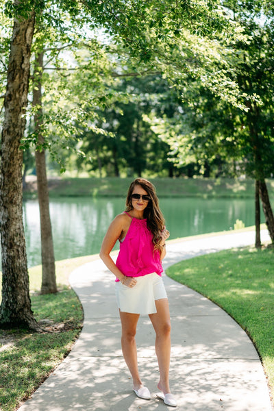 Hot Pink Halter Top