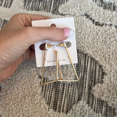 Kenzie Triangle Earring